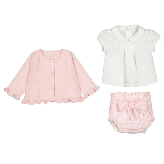 3pc Girl Set- Pink 1287