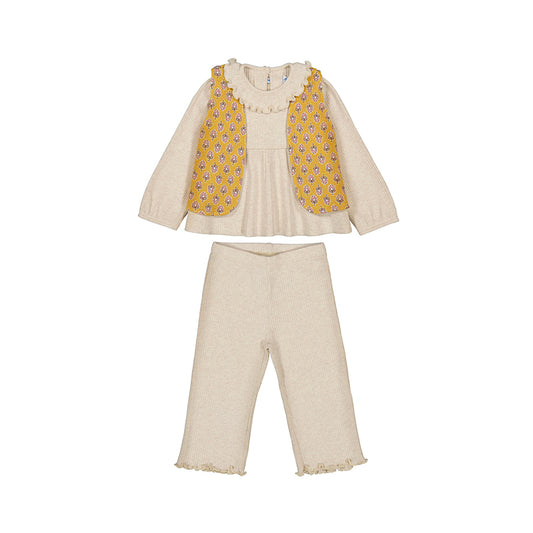 Pant & Vest Set - Sand