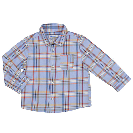 Checked Shirt - Lead