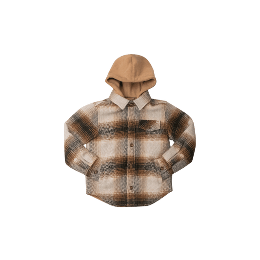 Glen Hooded Shirt - Lumber