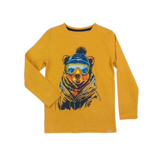 Graphic Tee - Ski Bear