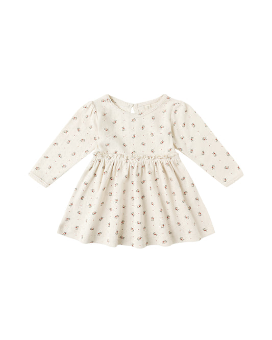 Alda Dress- Holly Berry