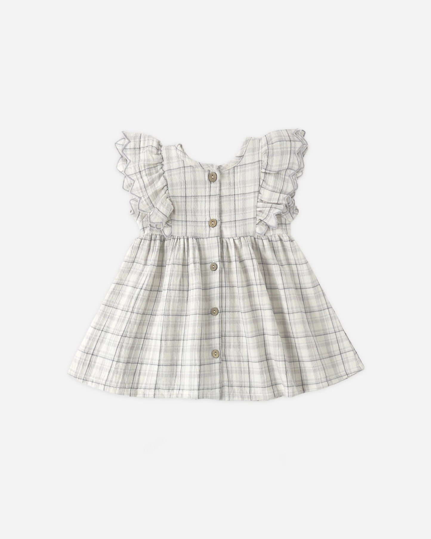 Alina Dress- Blue Plaid