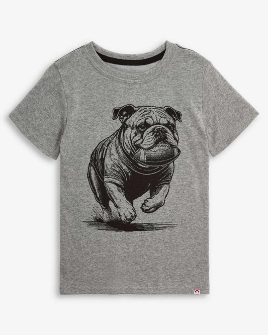Graphic Tee - Bulldog Grey Heather