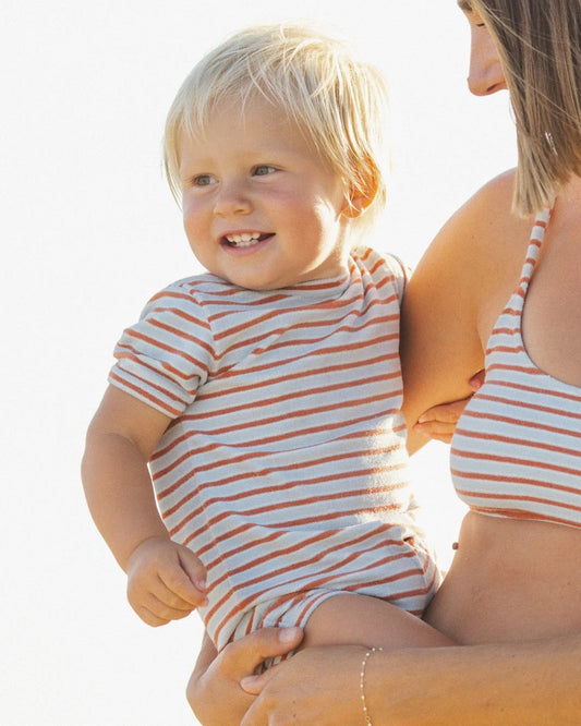 Shorty One-Piece - Americana Stripe