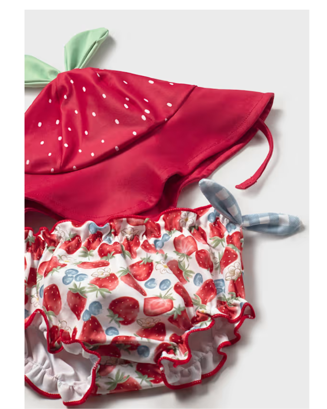 Strawberry Swimsuit w/Hat