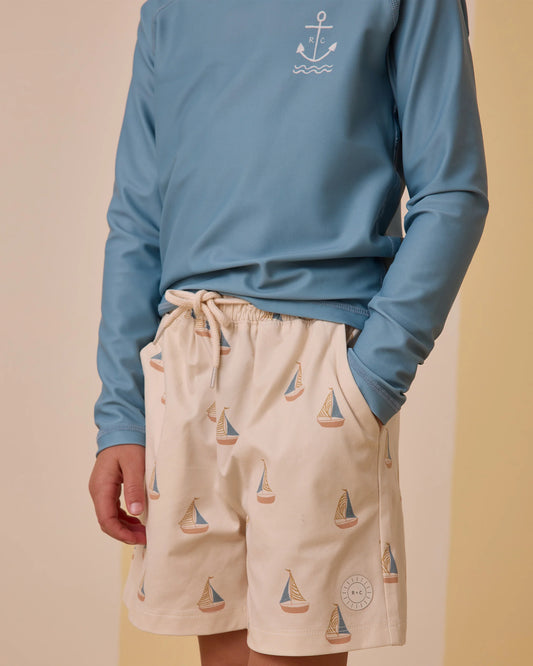 R+C Board Short - Sailboats