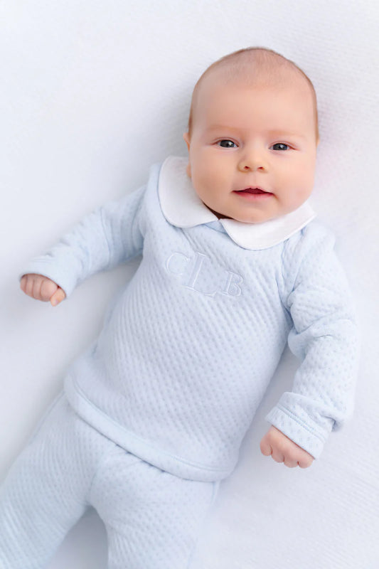 Harts Hold Me Set - Blue/White