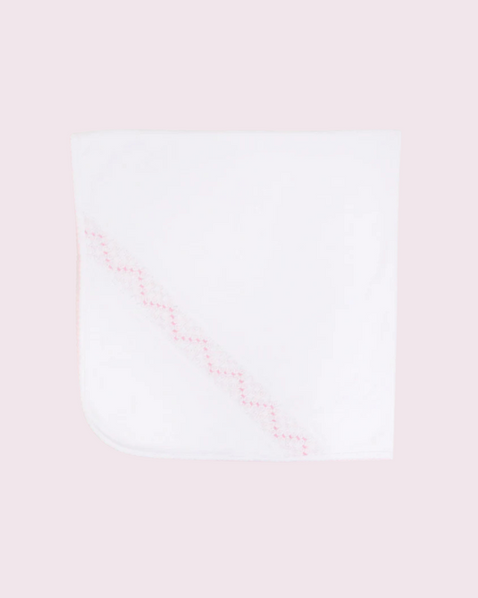 Sweetly Smocked Blanket - Pink