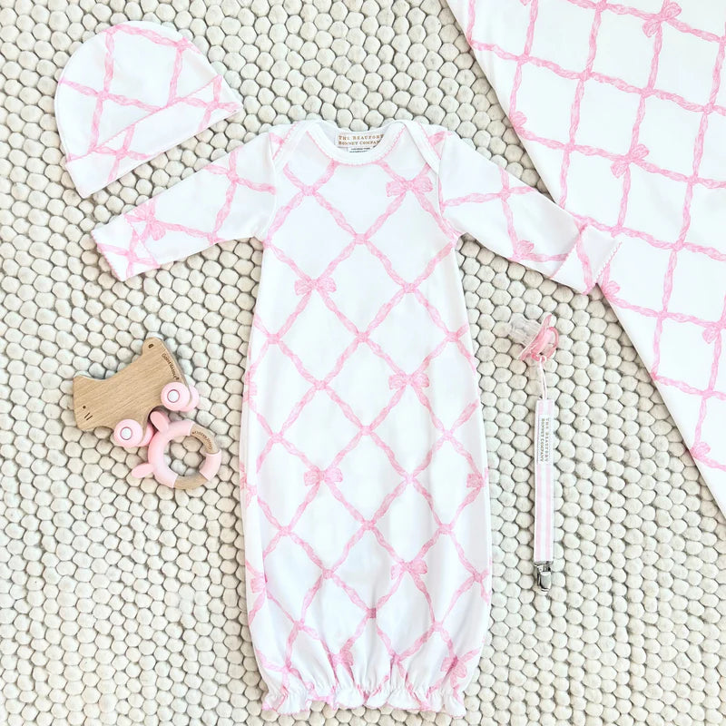 Everyday Gown - Pink Bow