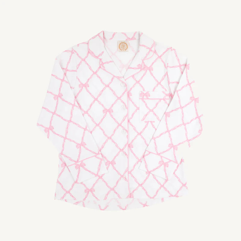 Let Me Lounge Top - Pink Bow