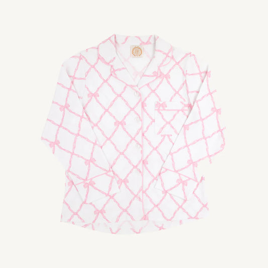 Let Me Lounge Top - Pink Bow