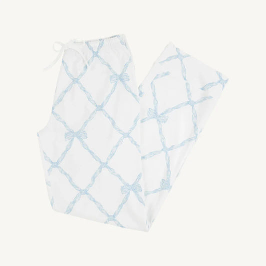 Let Me Lounge Pant - Blue Bow