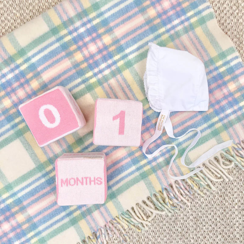 Milestone Block - Pink