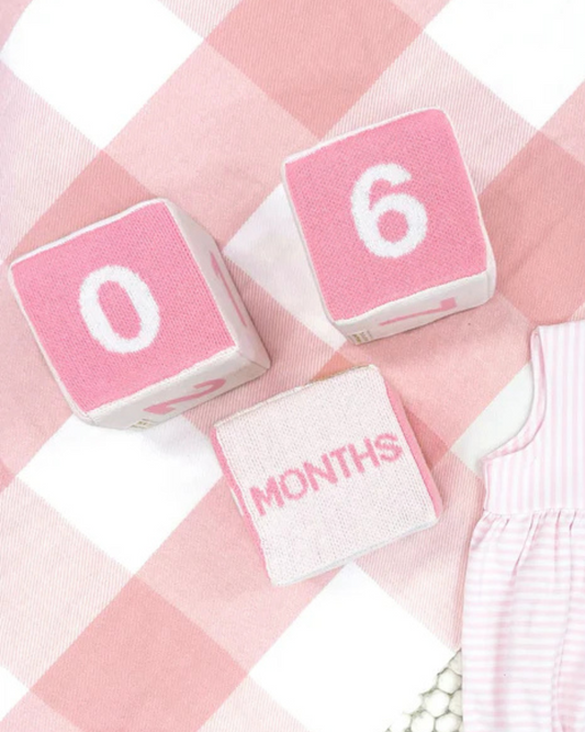 Milestone Block - Pink