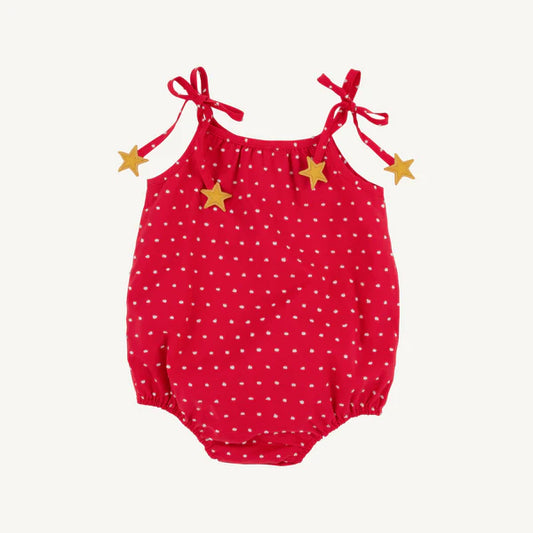 Junie B Bubble- Red/White Dot