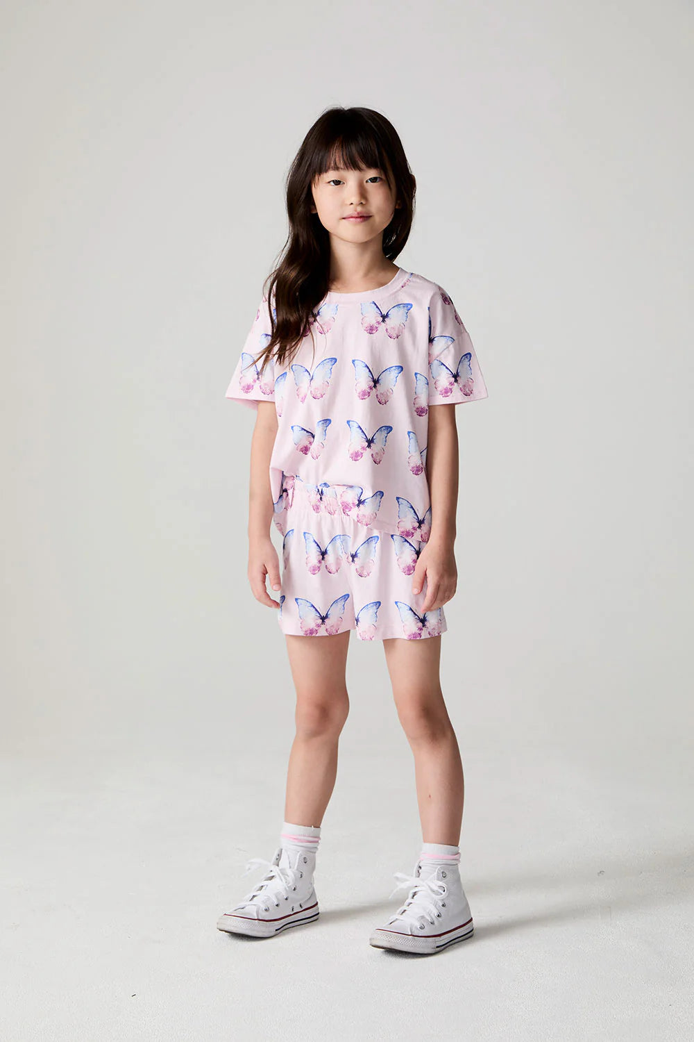 Jersey Jade Short- Flutter Butterfly
