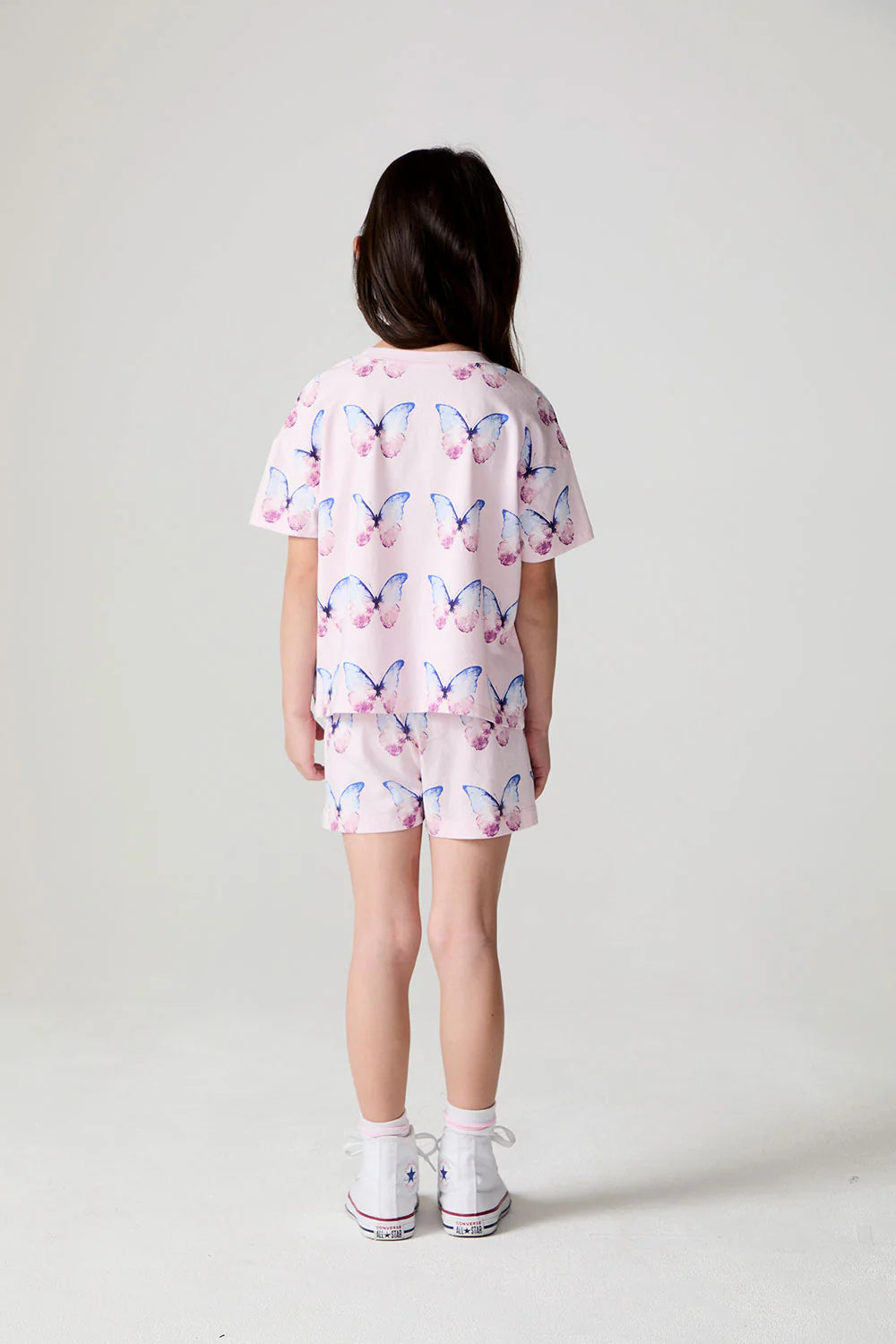 Jersey Jade Short- Flutter Butterfly