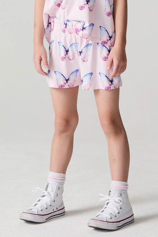 Jersey Jade Short- Flutter Butterfly