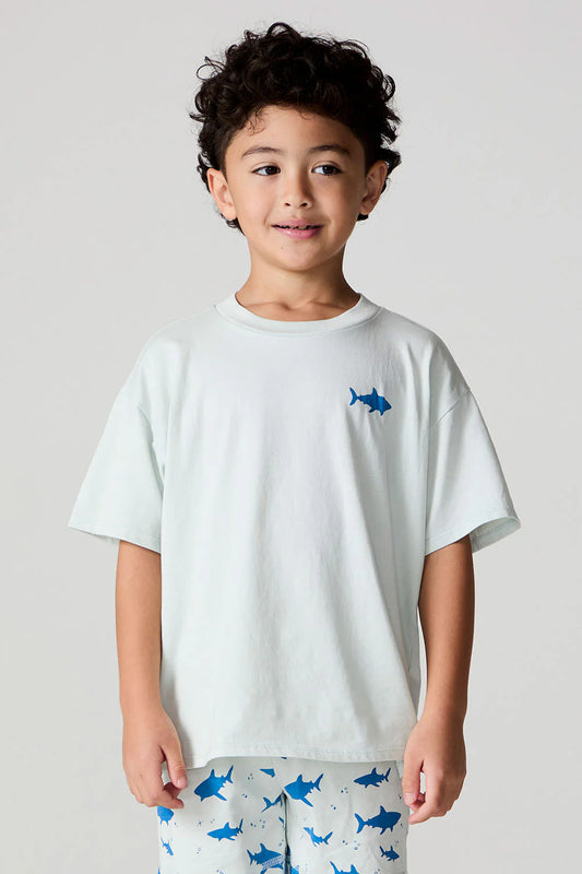 Jersey Tee- Shark Around