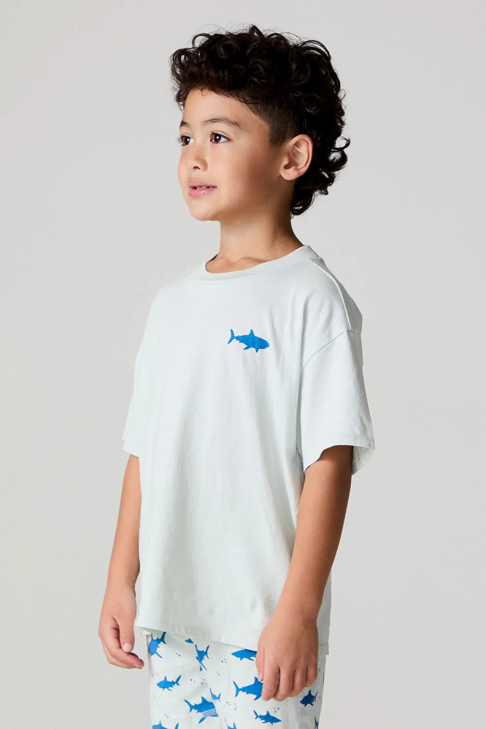 Jersey Tee- Shark Around