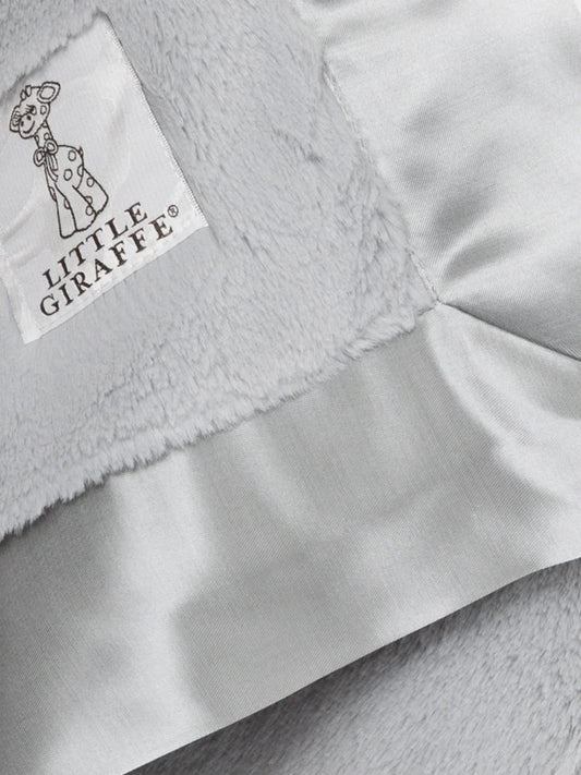 Little Giraffe Luxe Blanky - Silver