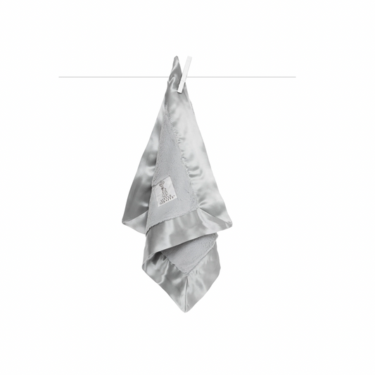 Little Giraffe Luxe Blanky - Silver