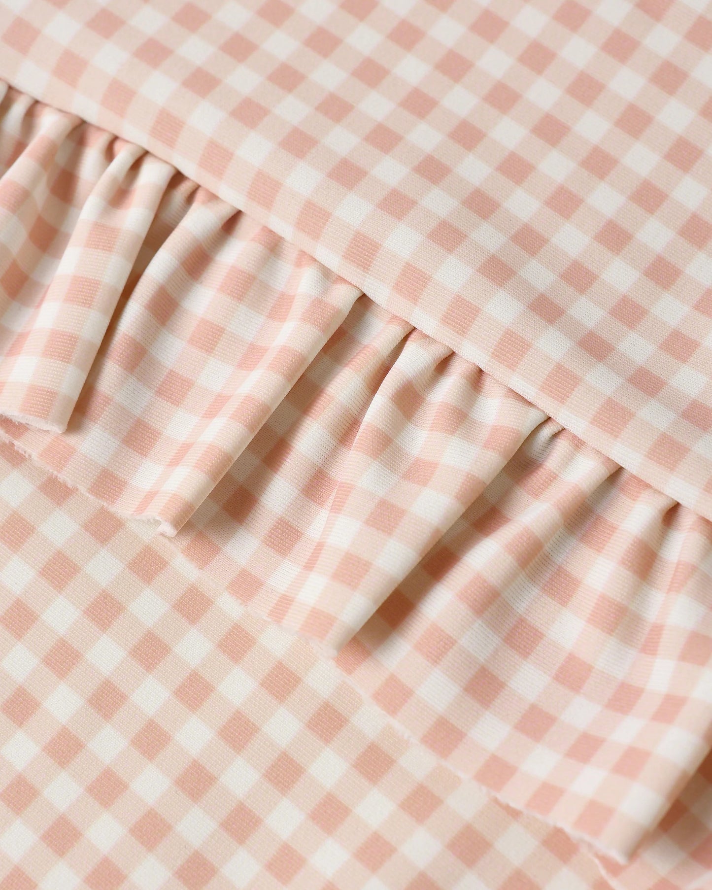 Tori Skirted Swim- Petal Gingham