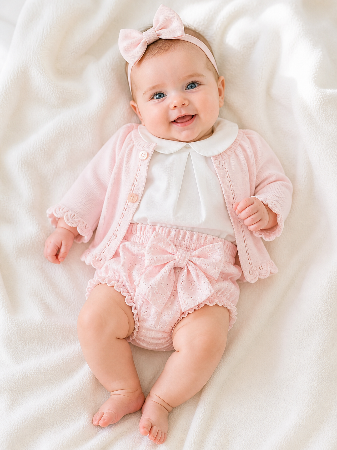 3pc Girl Set- Pink 1287