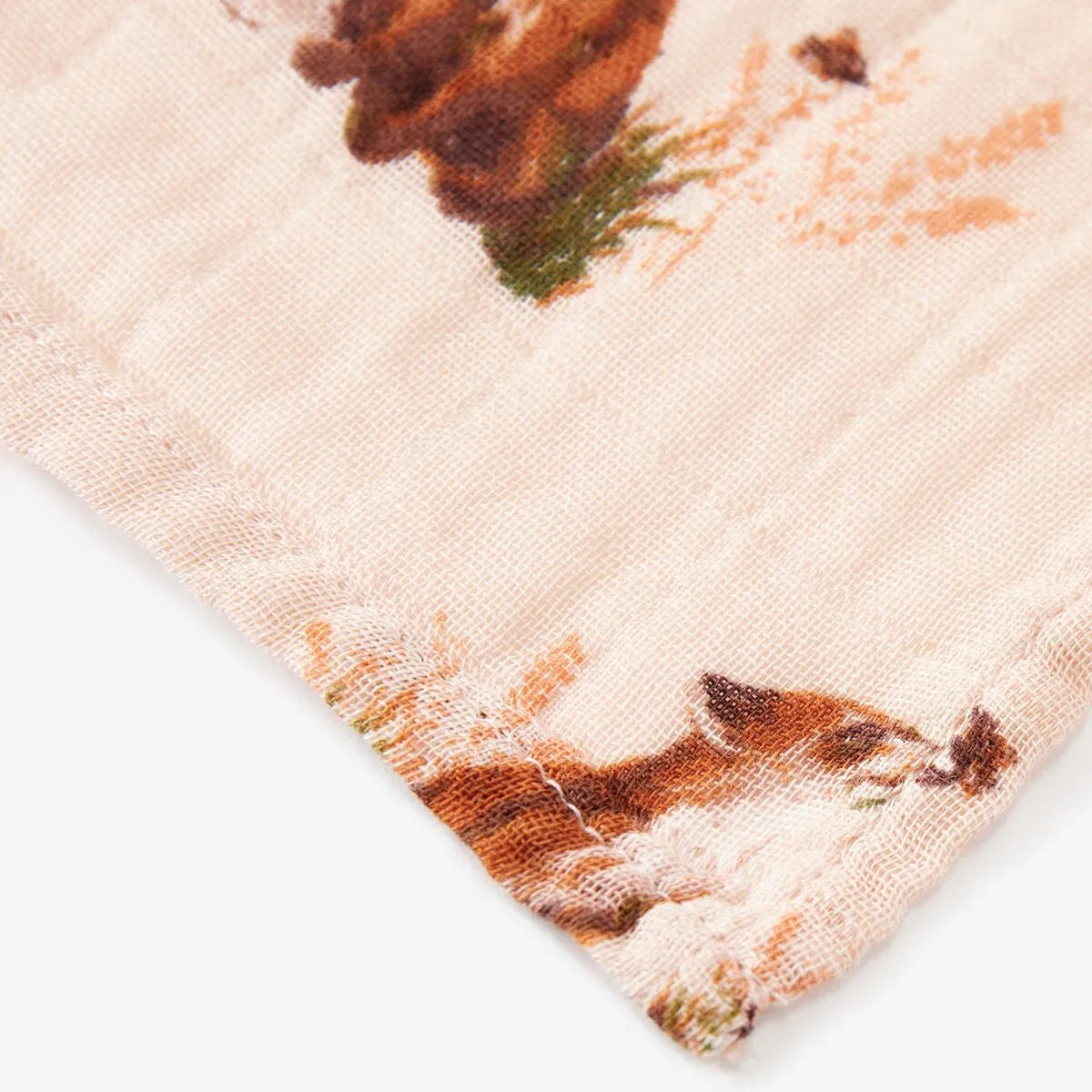 MB Organic Cotton Burpies - Floral Fox