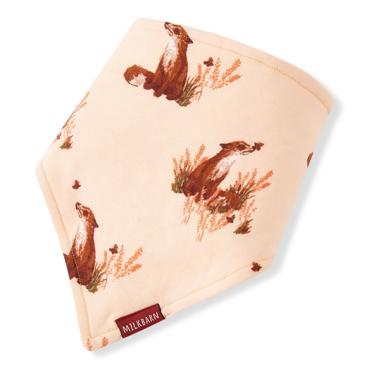 MB Kerchief Bib - Floral Fox