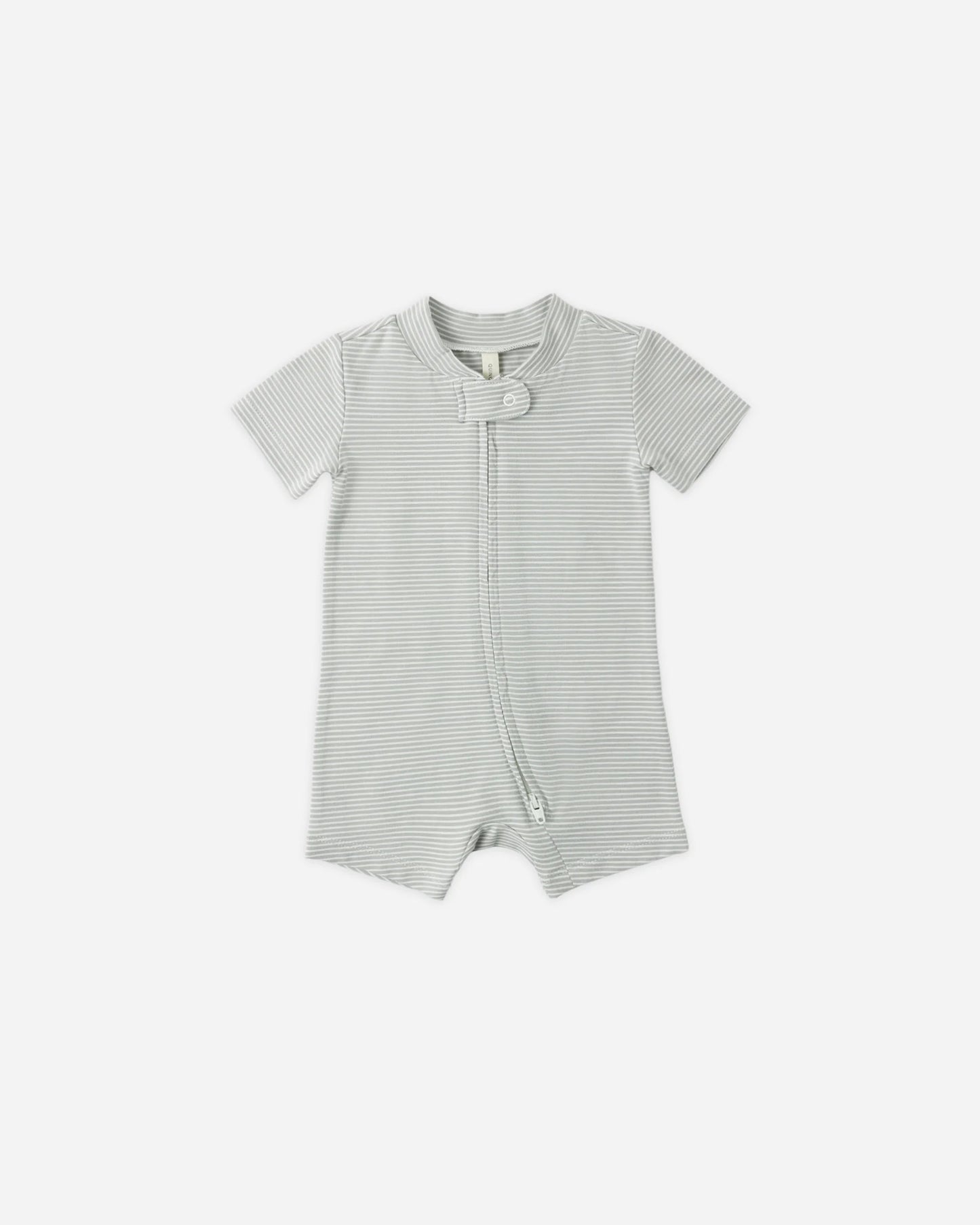 QM SS Sleeper- Sage Micro Stripe