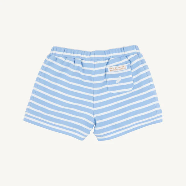Crew & Short - Sky Stripe/White
