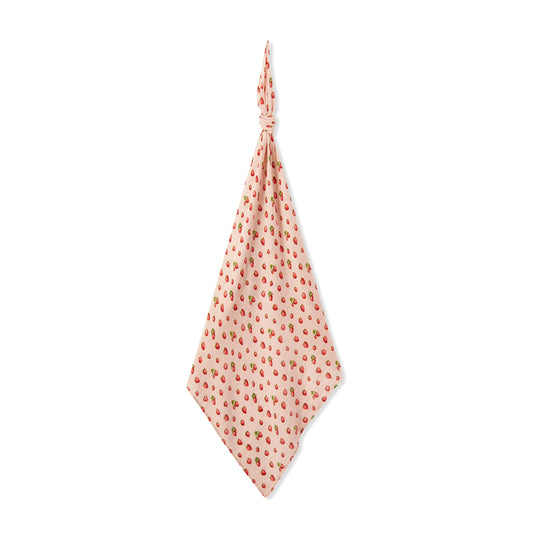 MB Organic Swaddle - Strawberry