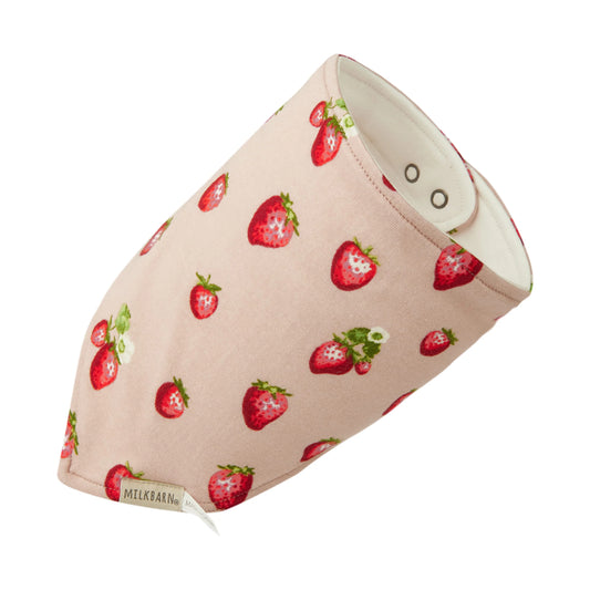 MB Kerchief Bib - Strawberry