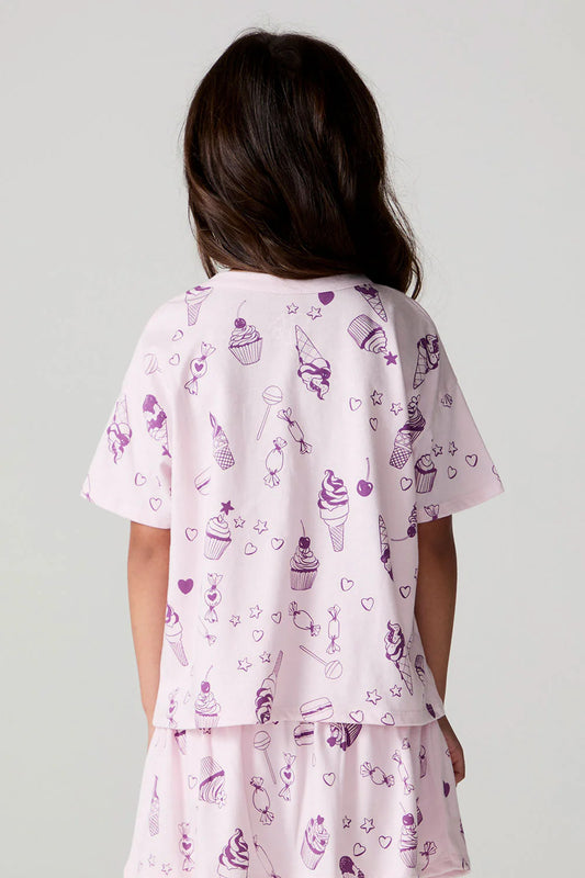 Allover Sweets- Tee & Skort