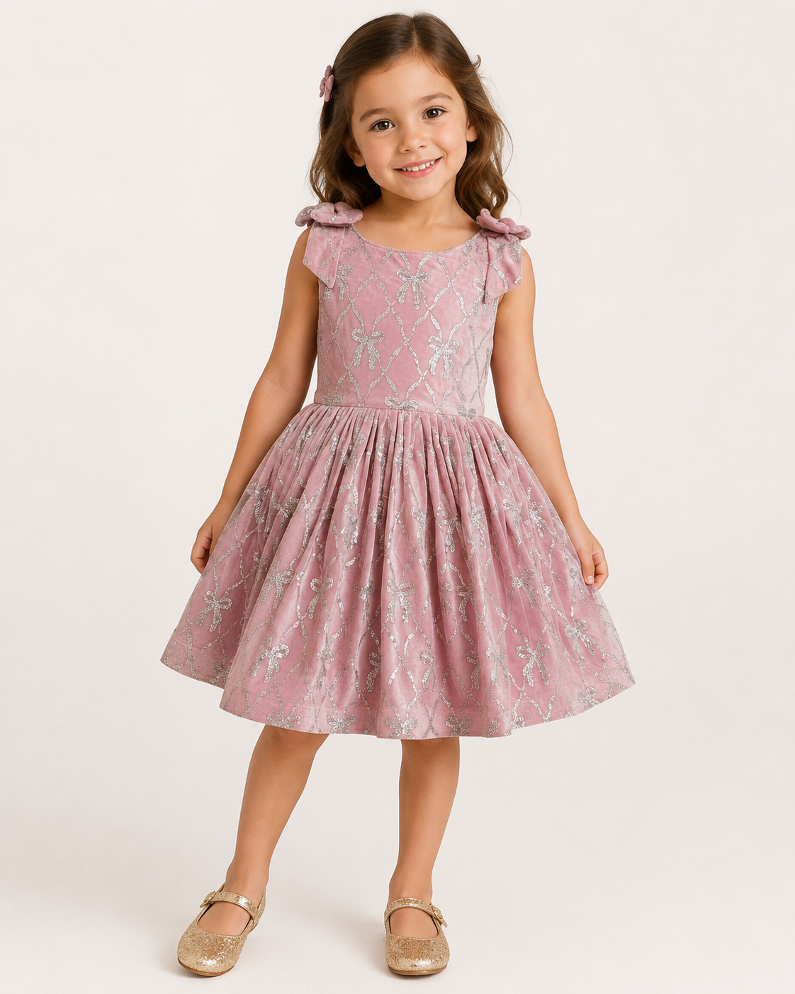 Velvet Shimmer Dress