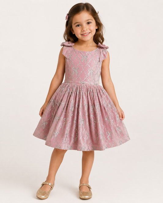 Velvet Shimmer Dress