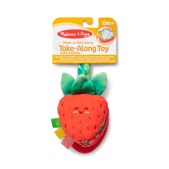 Strawberry Take-Along Pull Toy