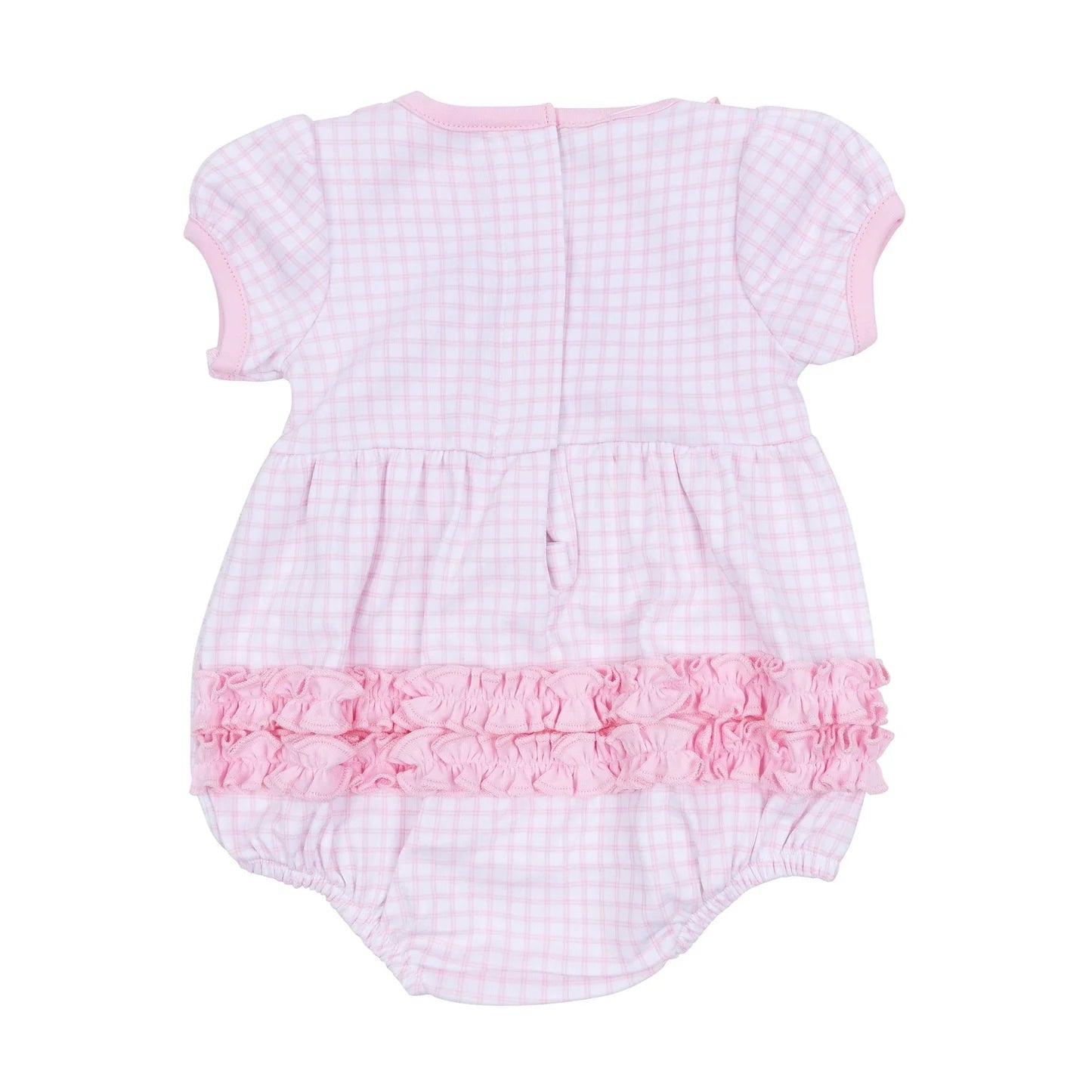 Puppy Playtime Ruffle Bubble- Pink