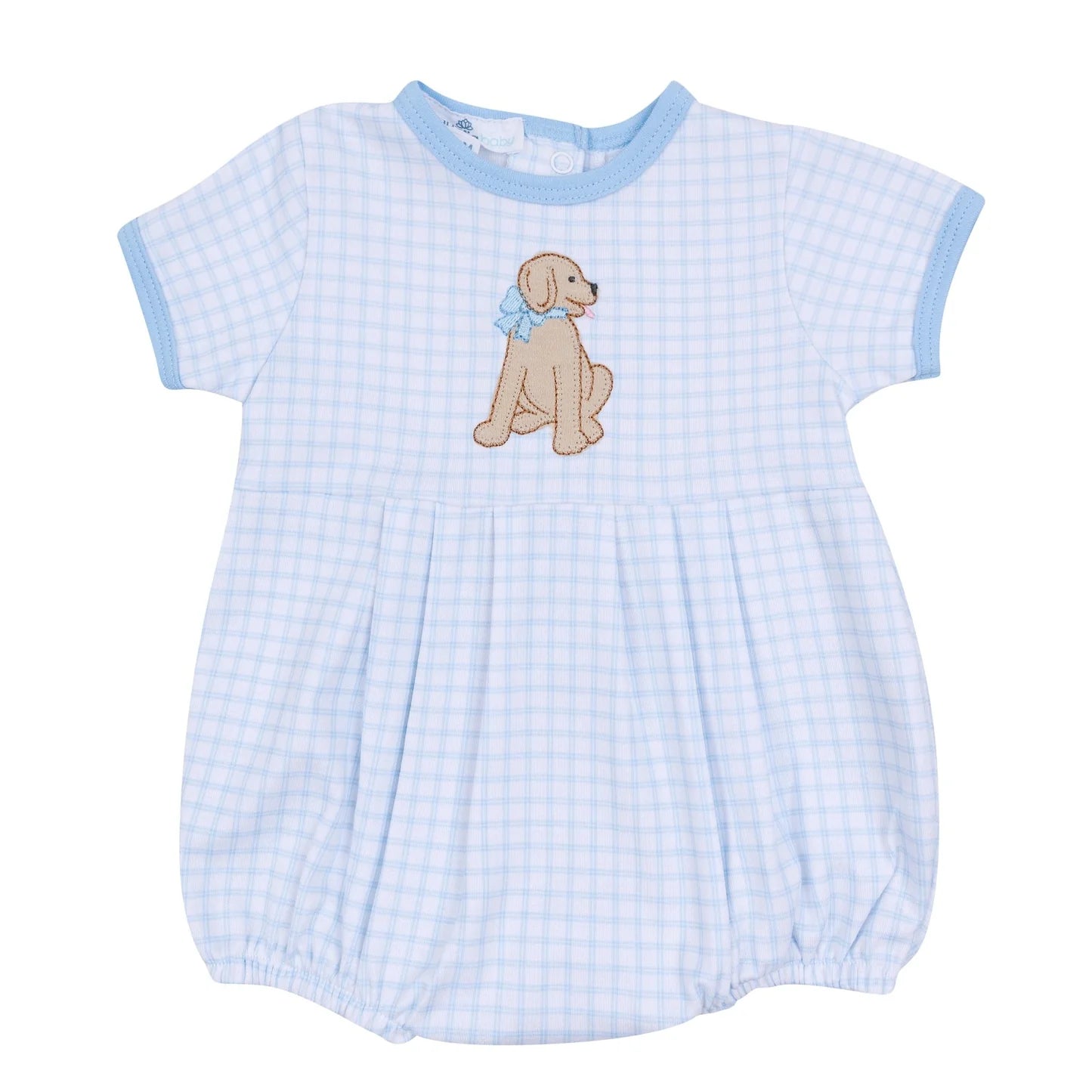Puppy Playtime Playsuit- Blue