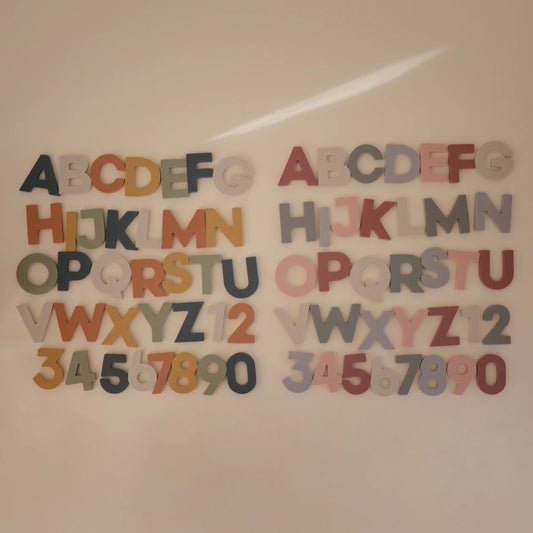 Letters & Numbers Bath Toy