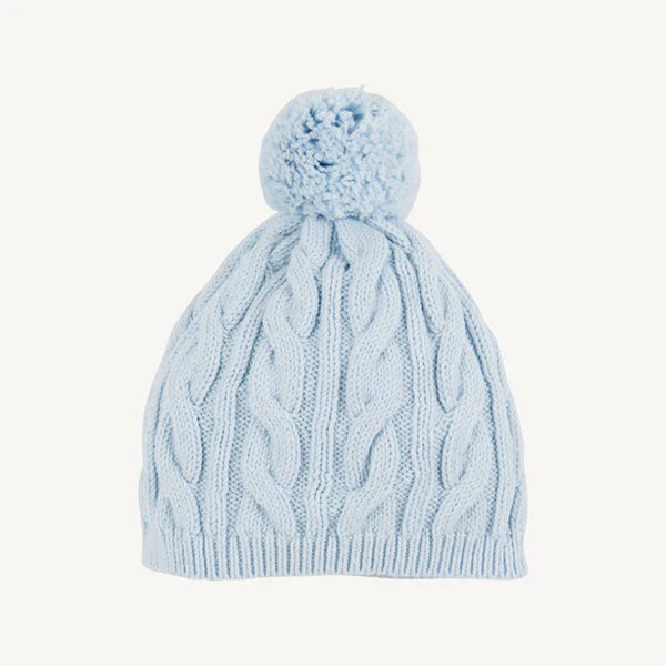 Collins Cable Knit Hat - Blue