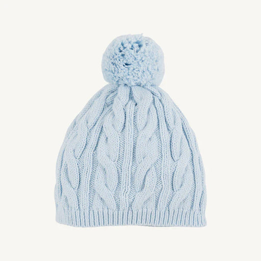 Collins Cable Knit Hat - Blue