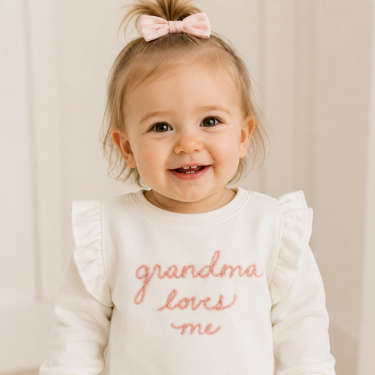 Millie Sweatshirt- Grandma Loves Me