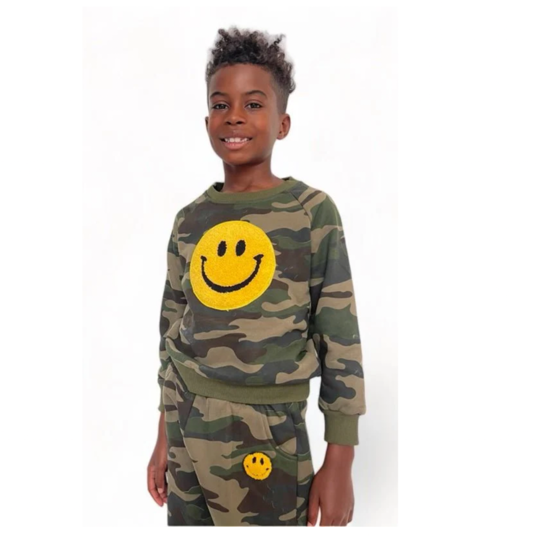 Camo Smiley Emoji Set