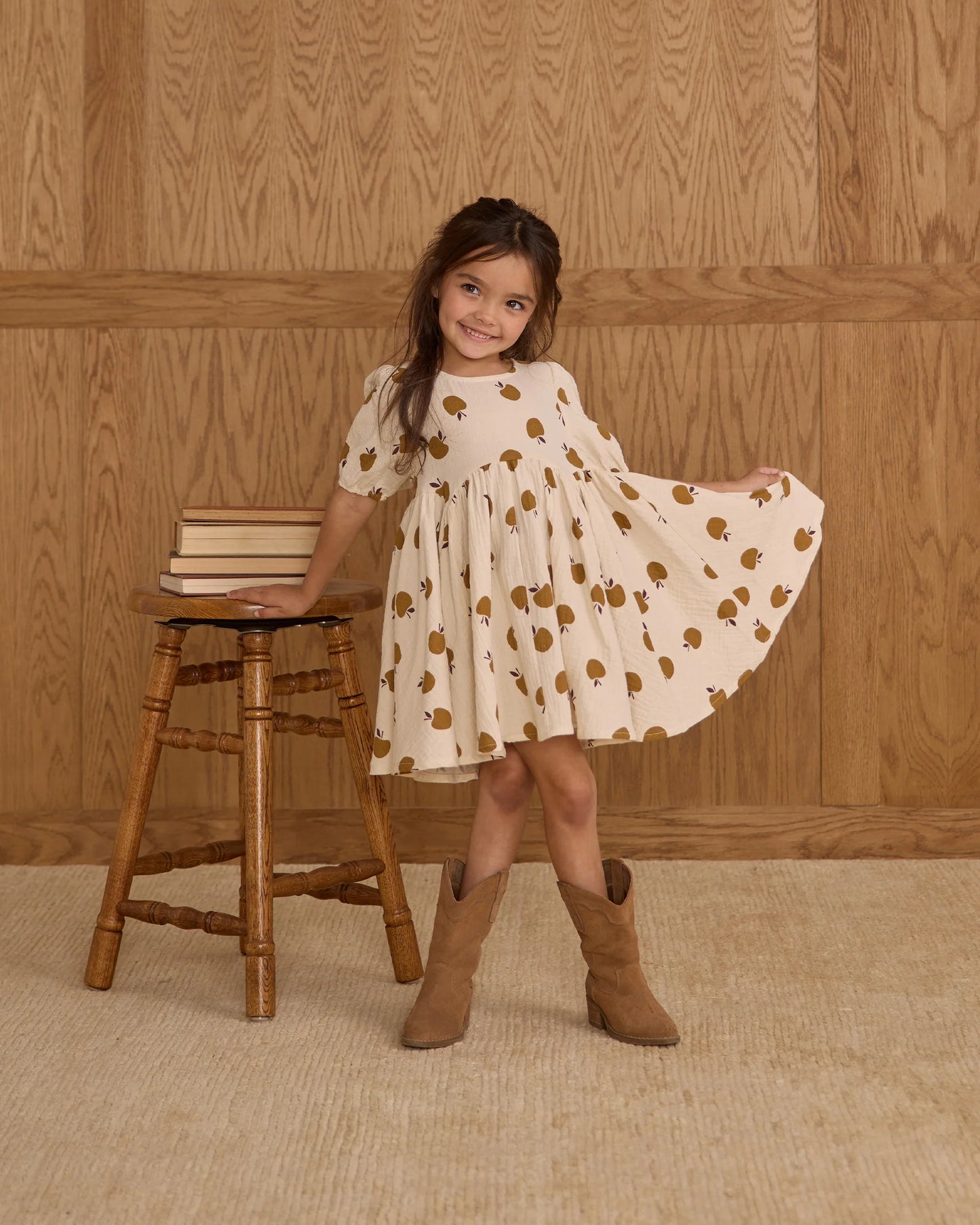 Rose Dress- Golden Apple