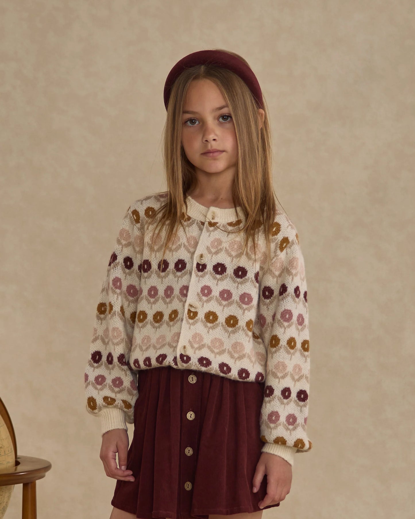 Cheyenne Cardigan- Floral Jacquard