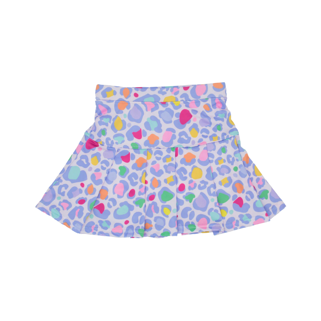 Tennis Skort - Lavender Leopard