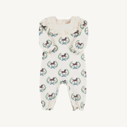 Darla Day Romper- Highland Horse